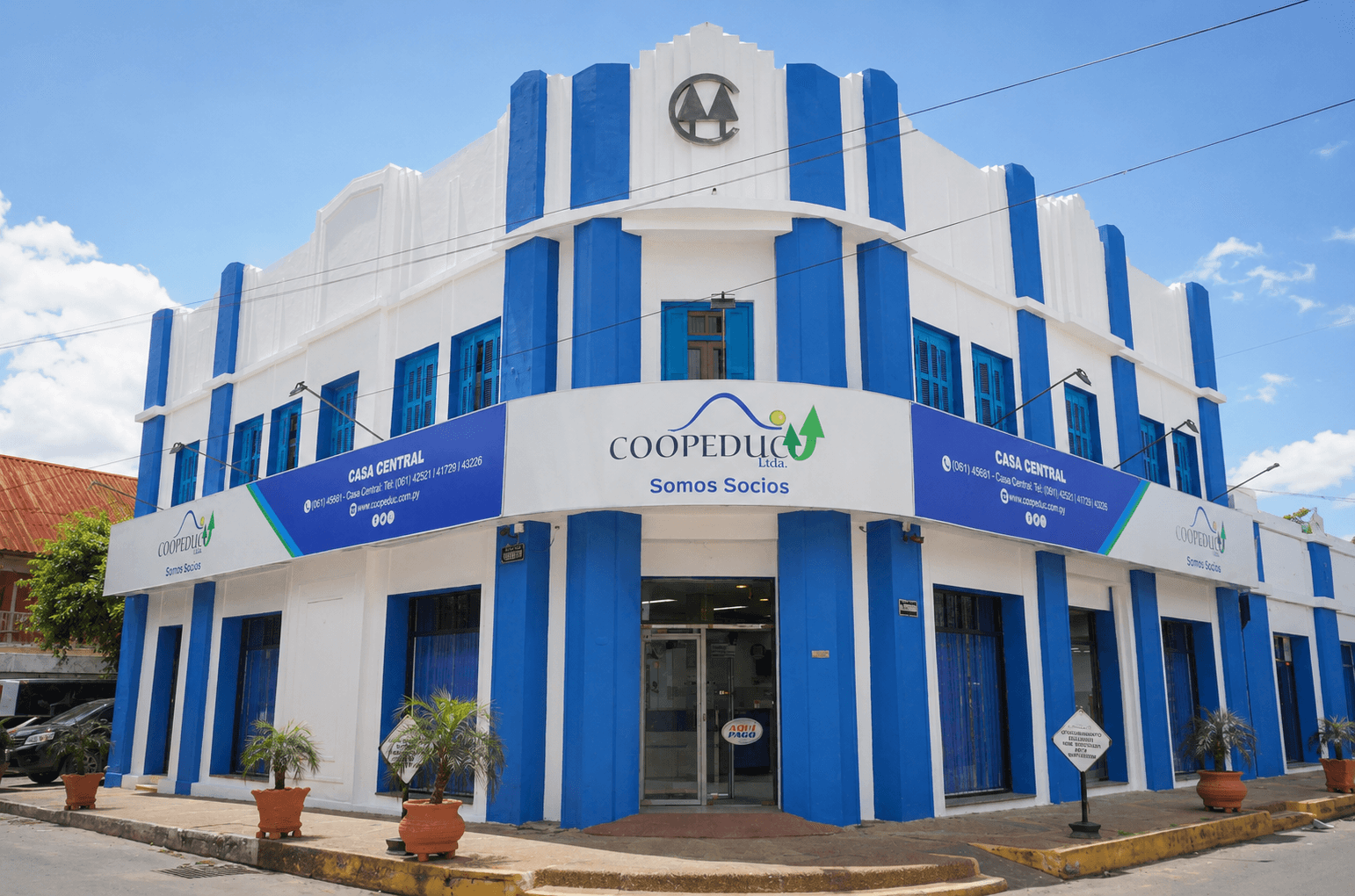 Edificio actual de COOPEDUC